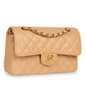 Chanel Classic Flap Lambskin Black Shoulder Bag Style 260