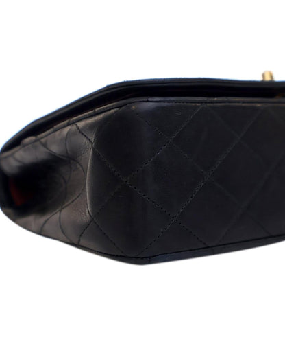 Quilted Lambskin Leather Crossbody Bag with CC Turnlock Closure