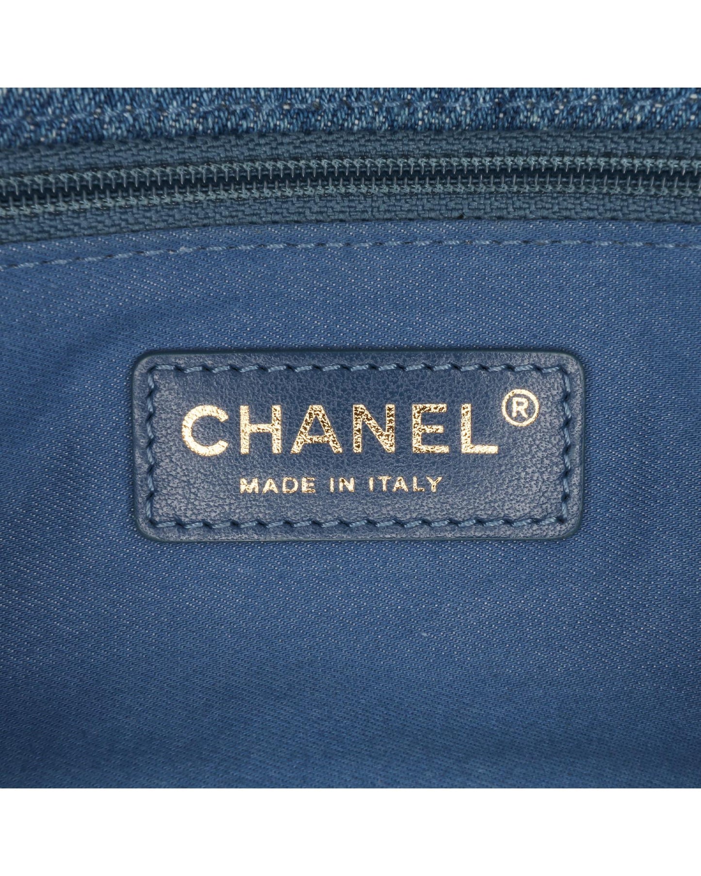 Mini Rectangular Quilted Denim Crossbody Bag with Chain Strap