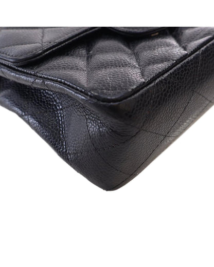 Mini Square Classic Quilted Leather Flap Crossbody Bag