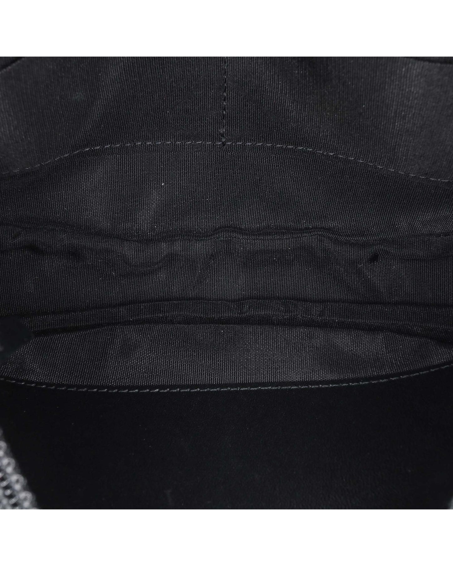 Velvet Half Moon Crossbody Wallet with Chain Strap