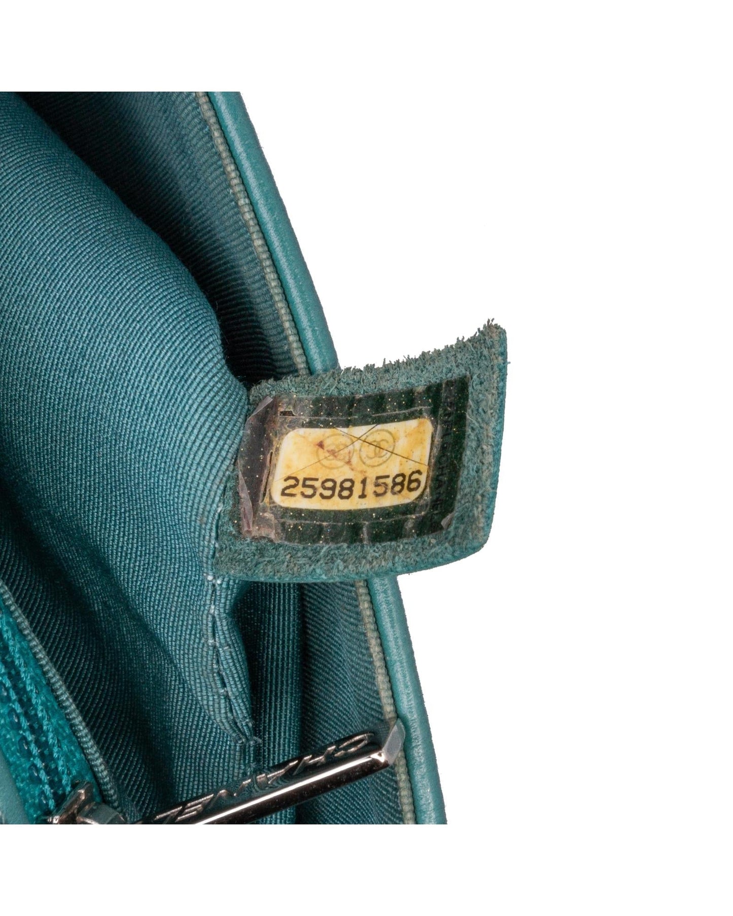 Medium Crumpled Calfskin Vintage Full Flap Crossbody Bag