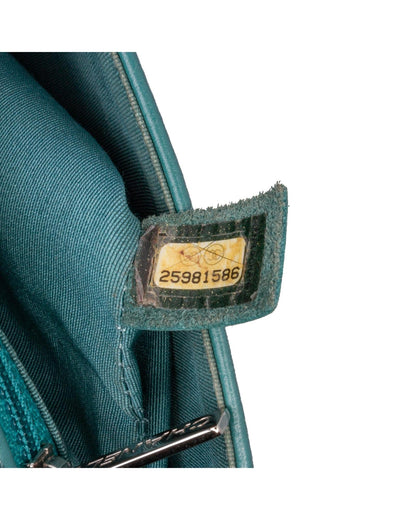 Medium Crumpled Calfskin Vintage Full Flap Crossbody Bag