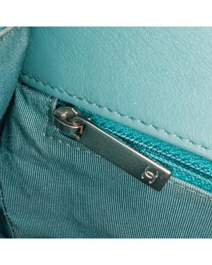 Medium Crumpled Calfskin Vintage Full Flap Crossbody Bag