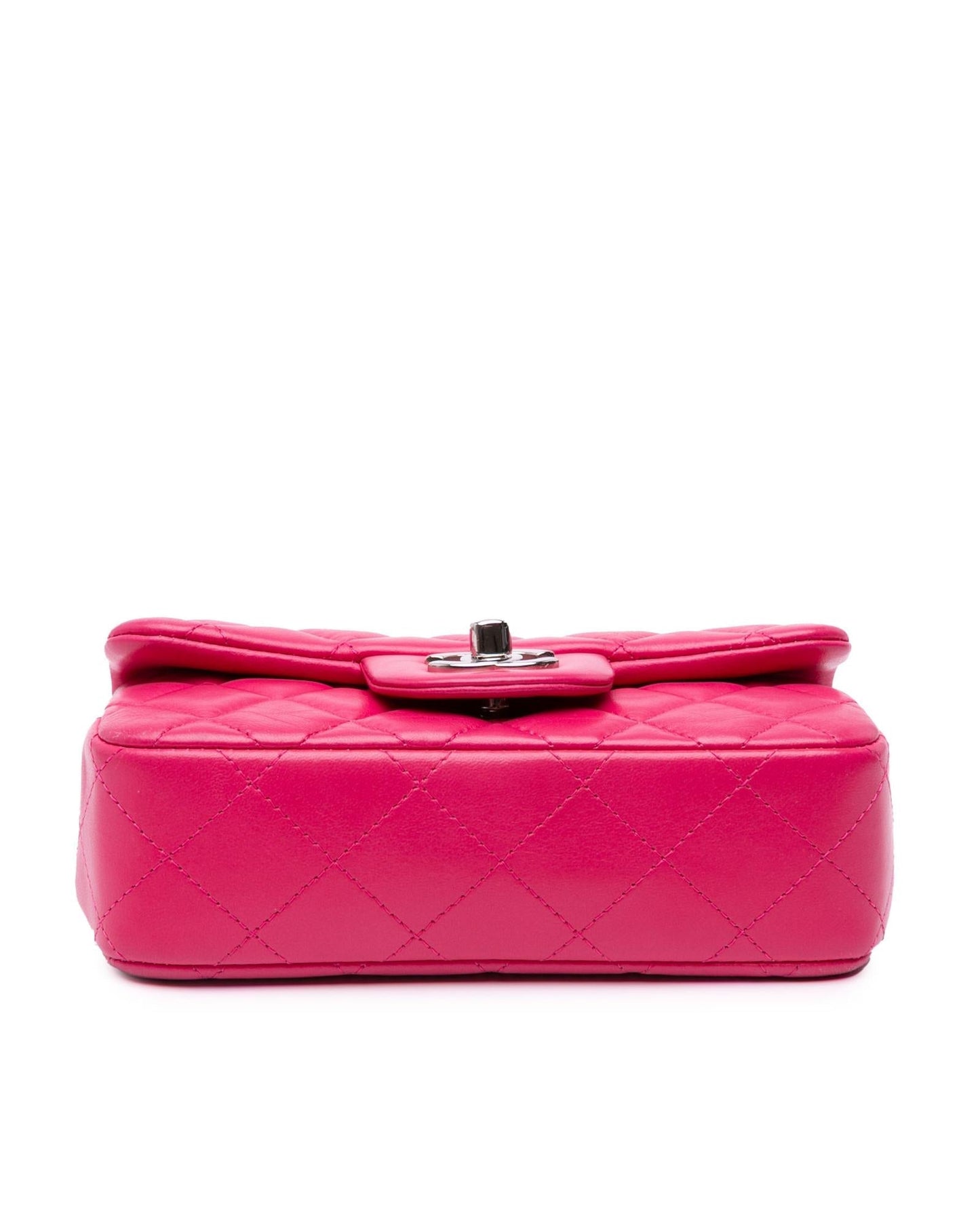 Extra Mini Rectangular Classic Lambskin Crossbody Bag