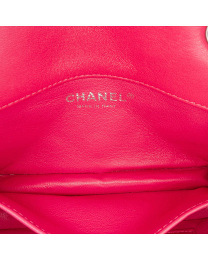 Extra Mini Rectangular Classic Lambskin Crossbody Bag