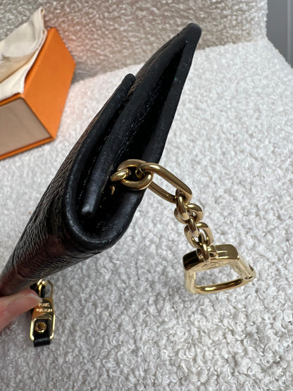 Louis Vuitton Key Pouch Black Empreinte