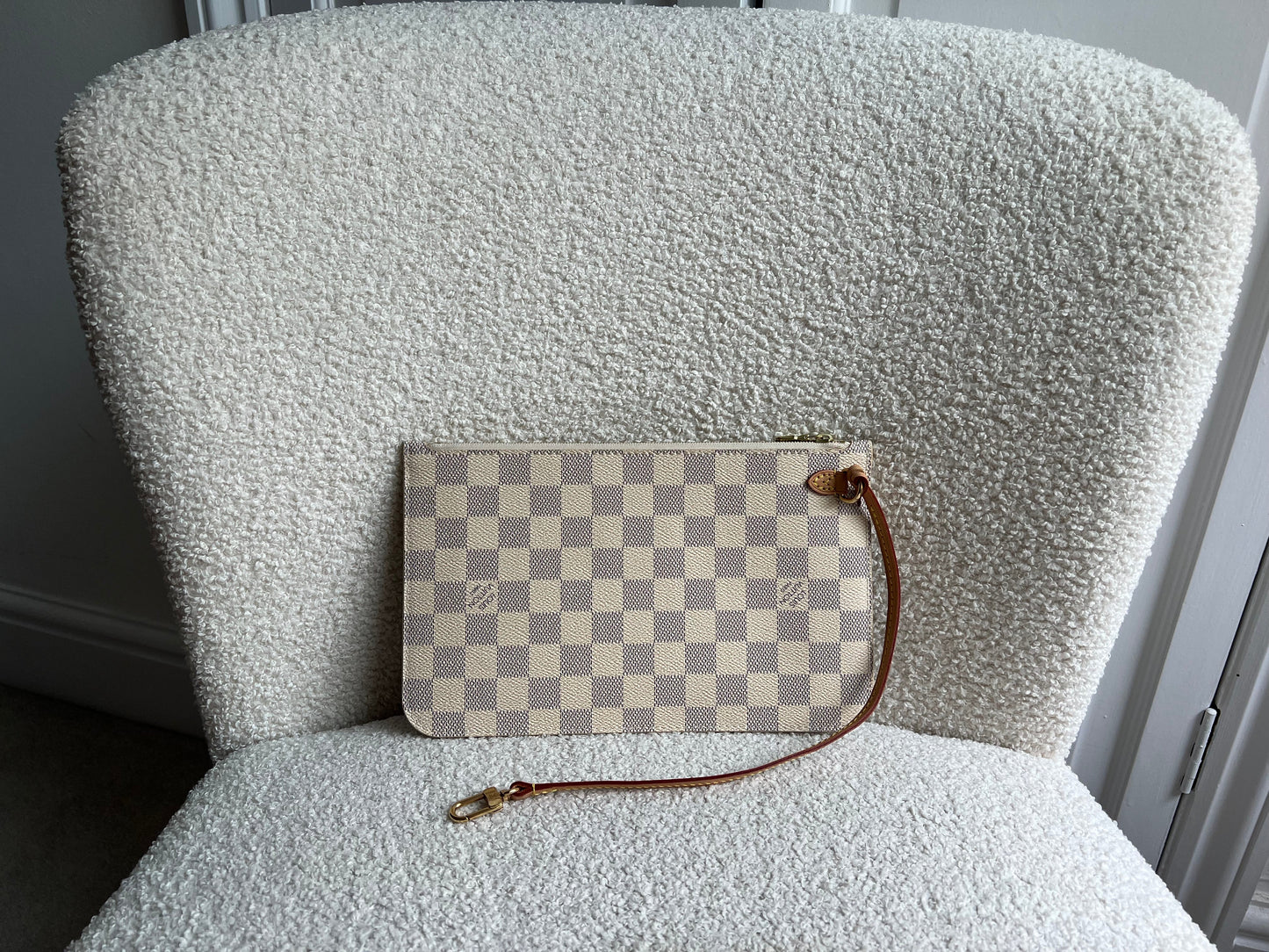 Louis Vuitton Pouch (from Neverfull) in Damier Azur