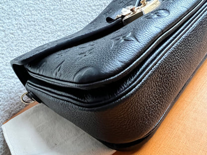 Louis Vuitton Pochette Metis Black Empreinte (RRP £2,200)
