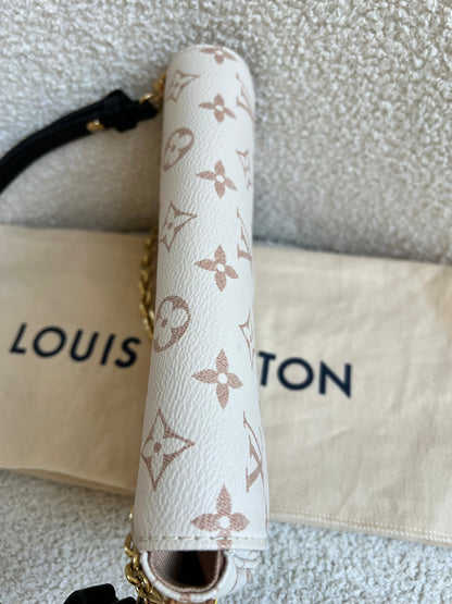 Louis Vuitton Ivy Wallet on Chain Bag Bicolour Monogram Dune Canvas (RRP £1400)