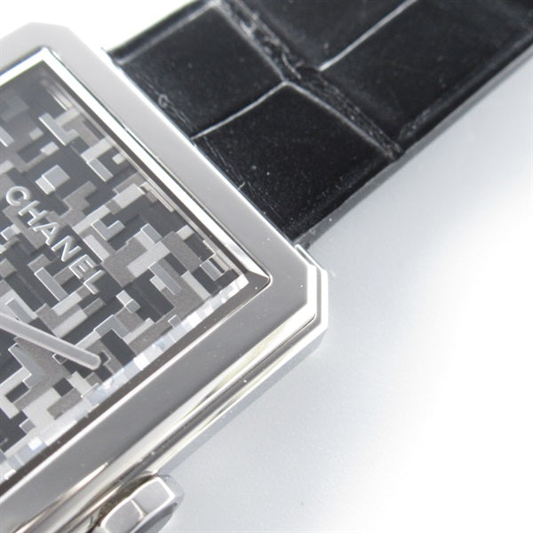 Chanel  CHANEL Boyfriend Neo Tweed Women's Wrist Watch - Stainless Steel, Quartz Metal Other H6128 in Excellent condition