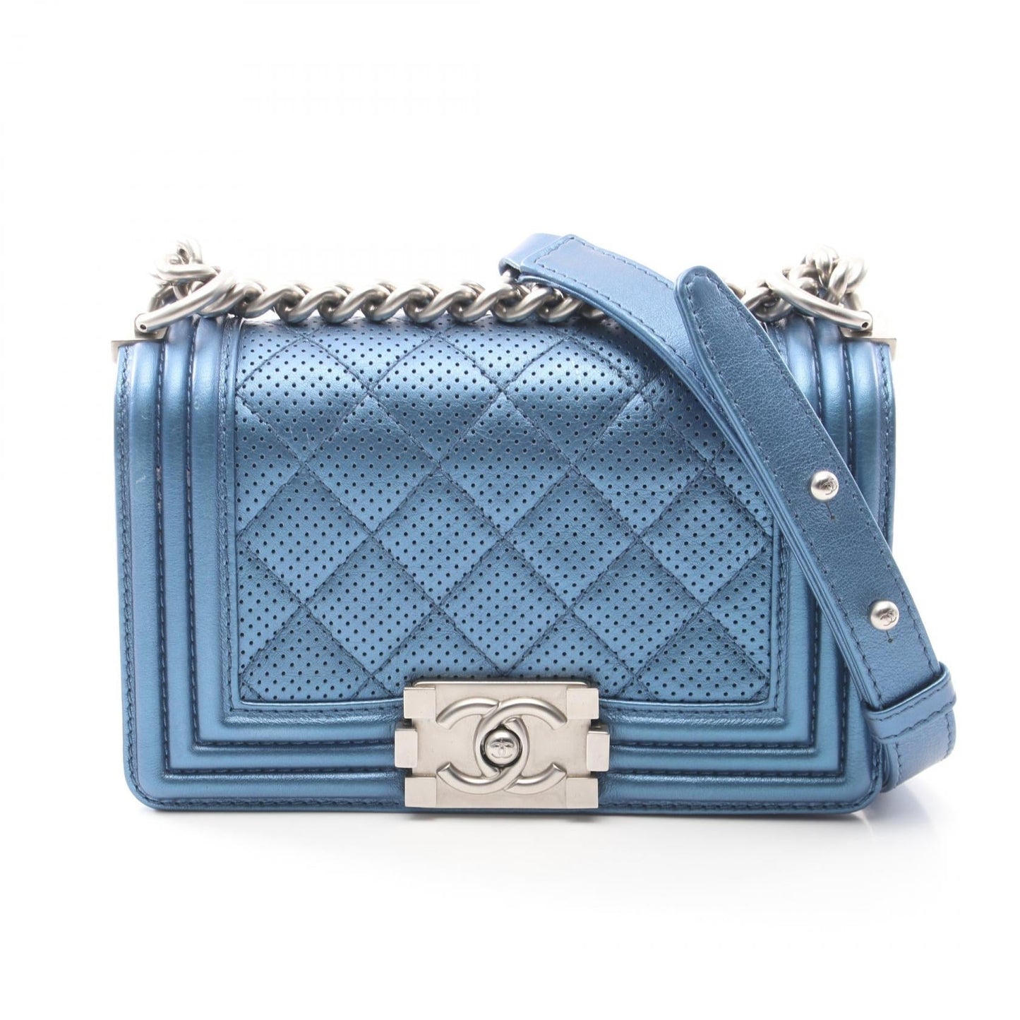 Chanel Boy Leather Shoulder Bag Style 3