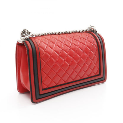 Chanel Boy Lambskin Shoulder Bag Style 6