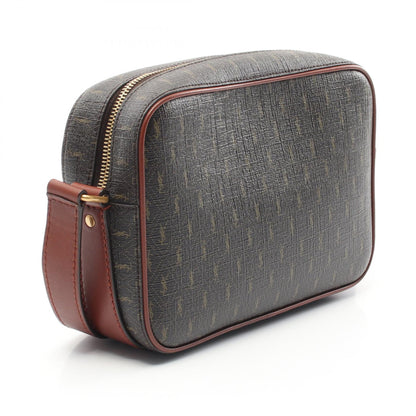 Saint Laurent Monogram Coated Canvas Shoulder Bag