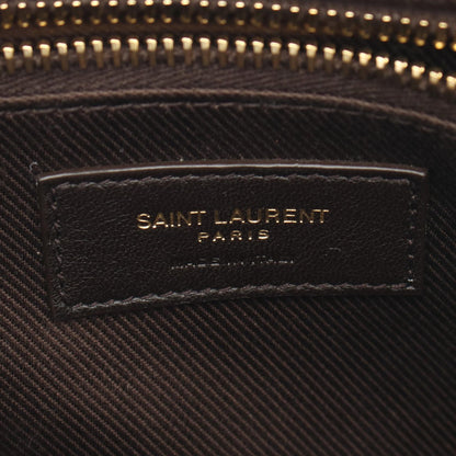 Saint Laurent Monogram Coated Canvas Shoulder Bag