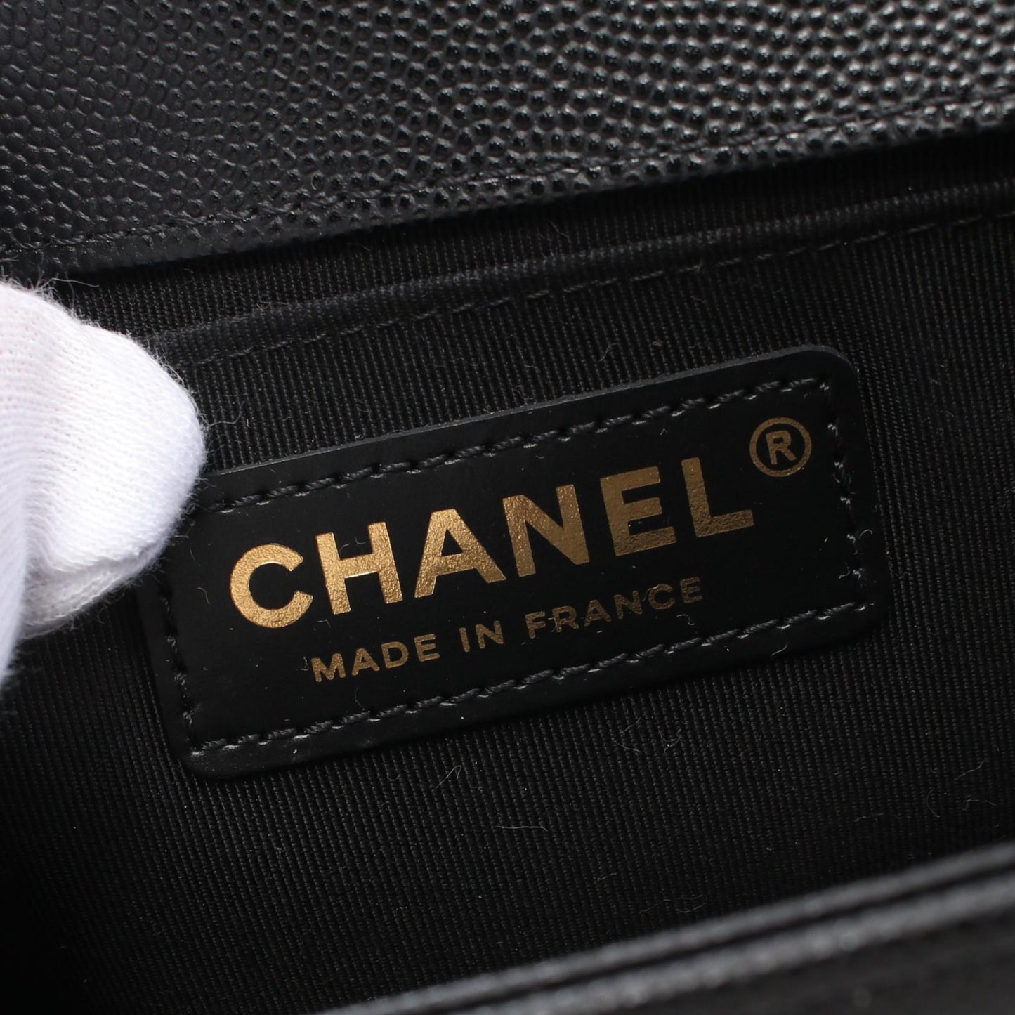 Chanel Boy Caviar Shoulder Bag Style 2