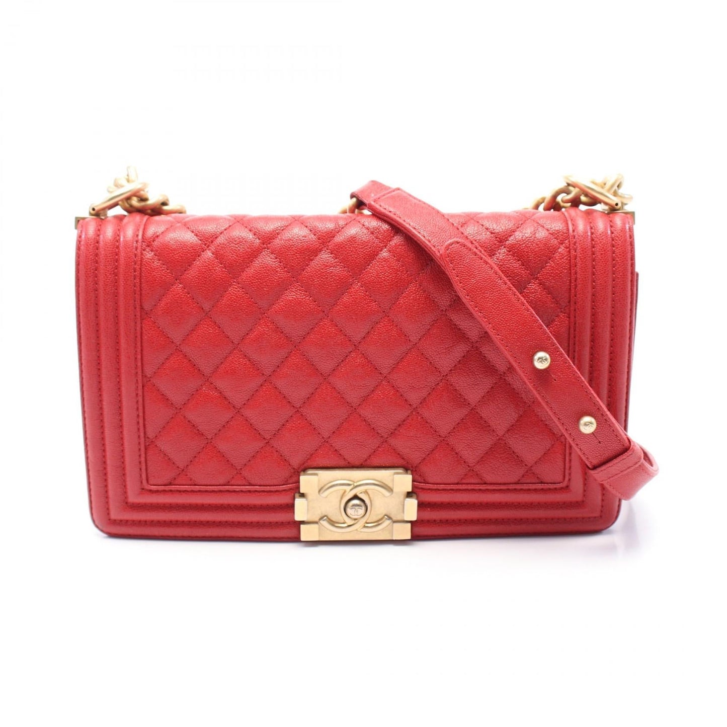 Chanel Boy Calfskin Shoulder Bag