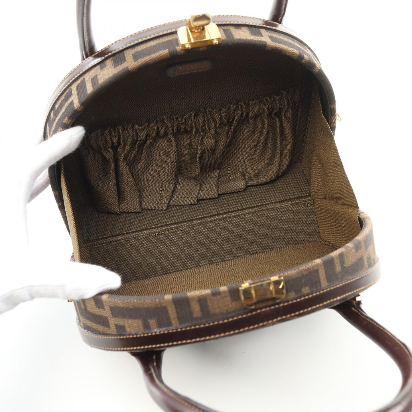 Fendi Luxury Leather Red Handbag Style 25