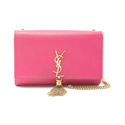 Saint Laurent Kate Monogram Leather Shoulder Bag