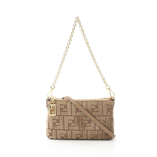 Fendi Baguette Pouch Fabric 2Way Bag