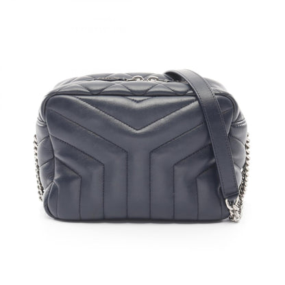 Saint Laurent Loulou Bowling Leather Shoulder Bag