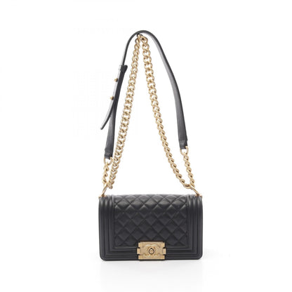 Chanel Boy Leather Shoulder Bag Style 13