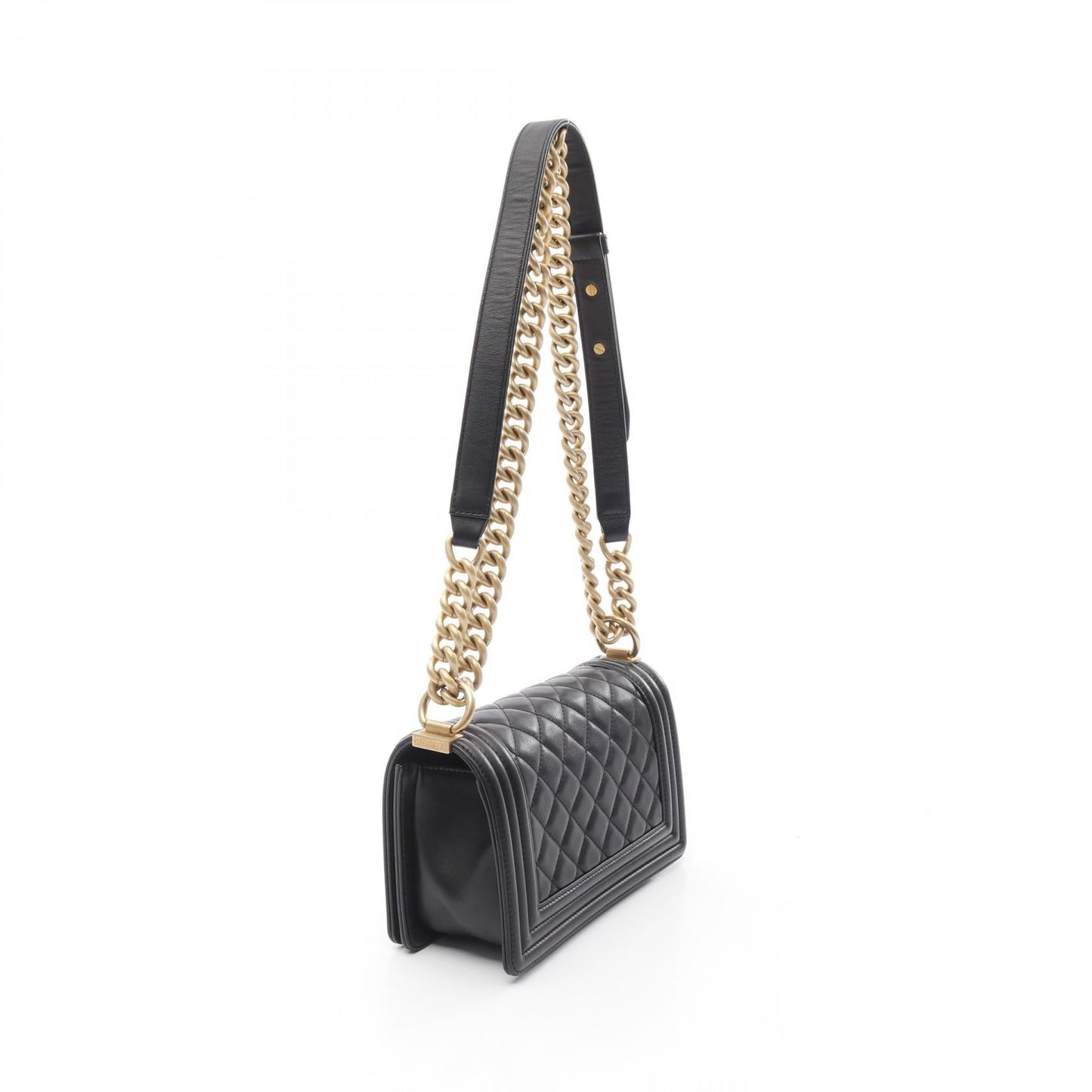 Chanel Boy Leather Shoulder Bag Style 13