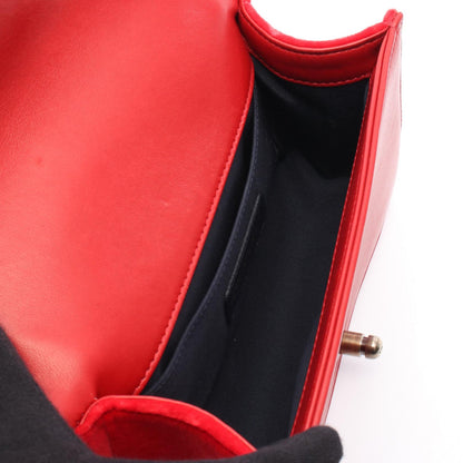 Chanel Boy Chanel Fabric Shoulder Bag
