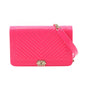 Chanel Boy Chanel Patten Leather Shoulder Bag