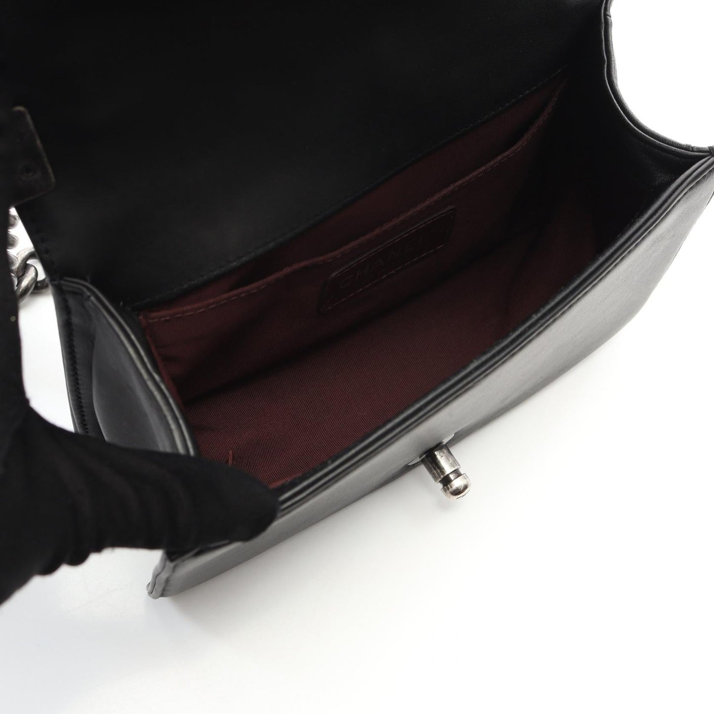 Chanel Boy Lambskin Shoulder Bag Style 3