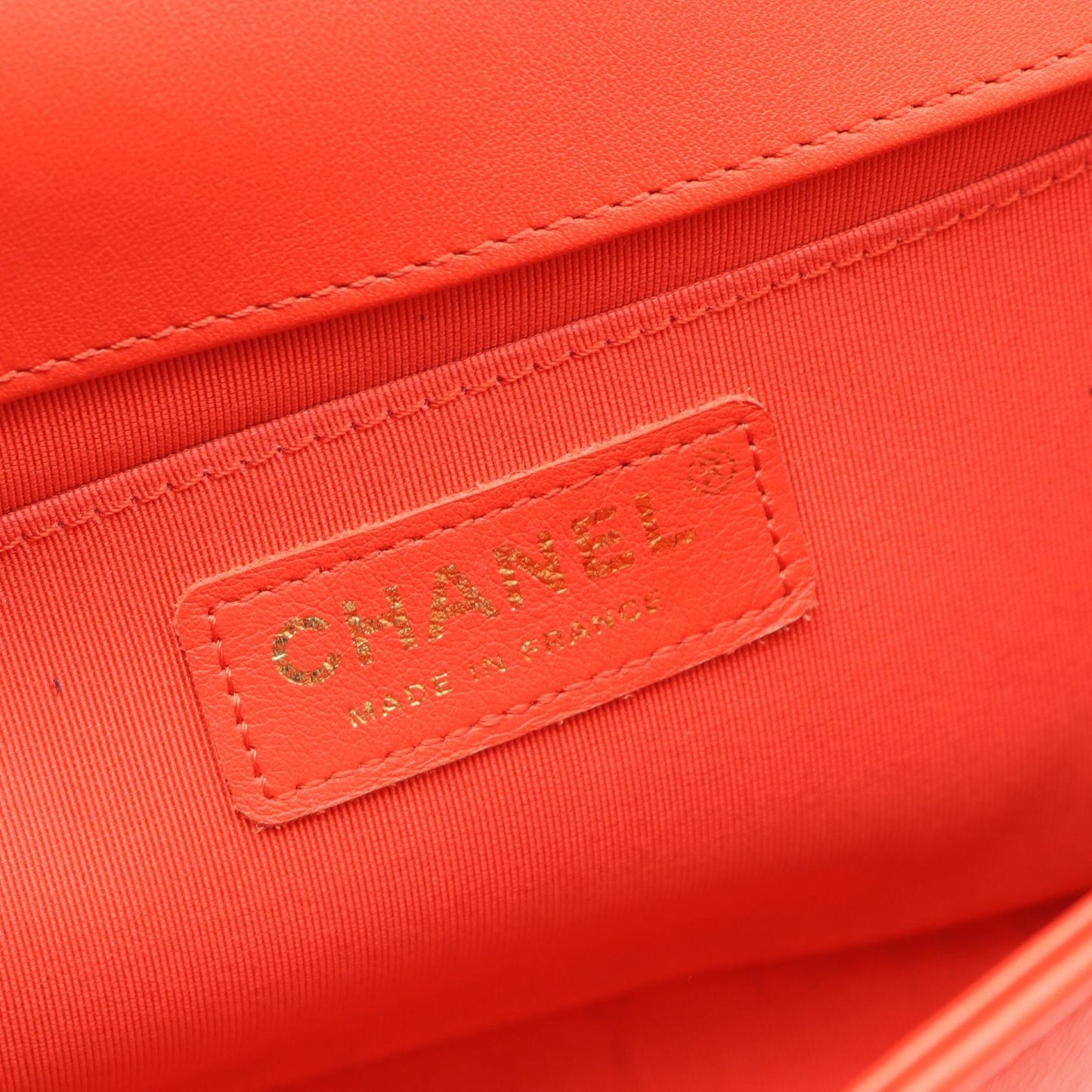 Chanel Boy Lambskin Shoulder Bag