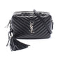 Saint Laurent Lou Leather Red Crossbody