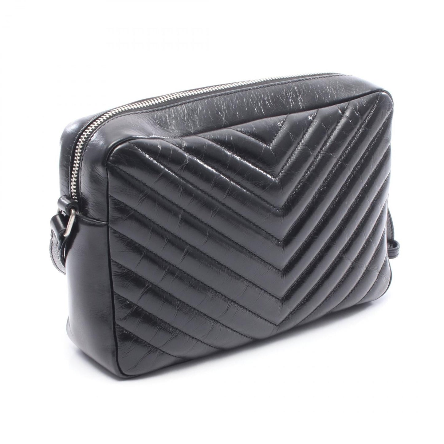 Saint Laurent Lou Leather Red Crossbody