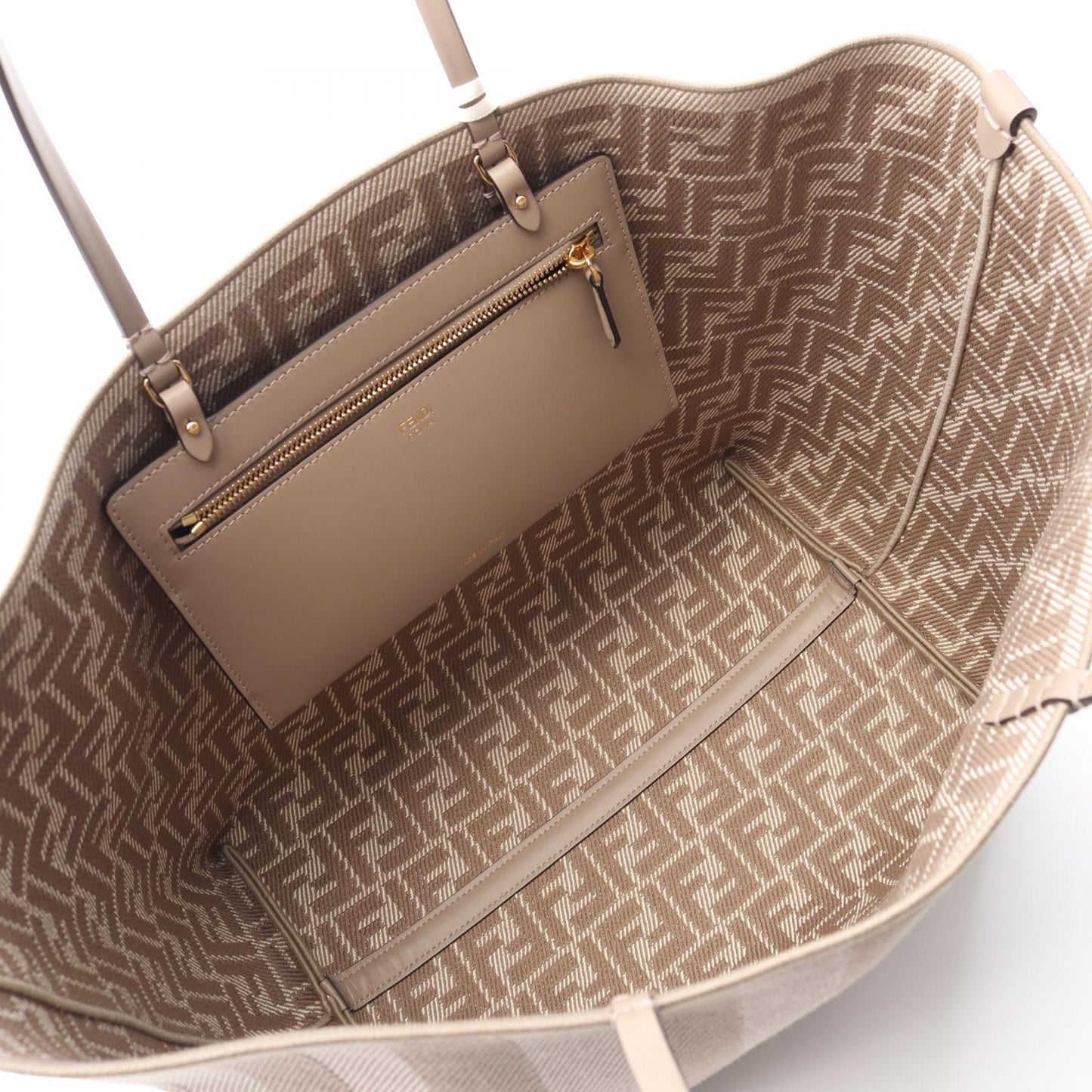 Fendi Roll Leather Red Tote Bag Style 3