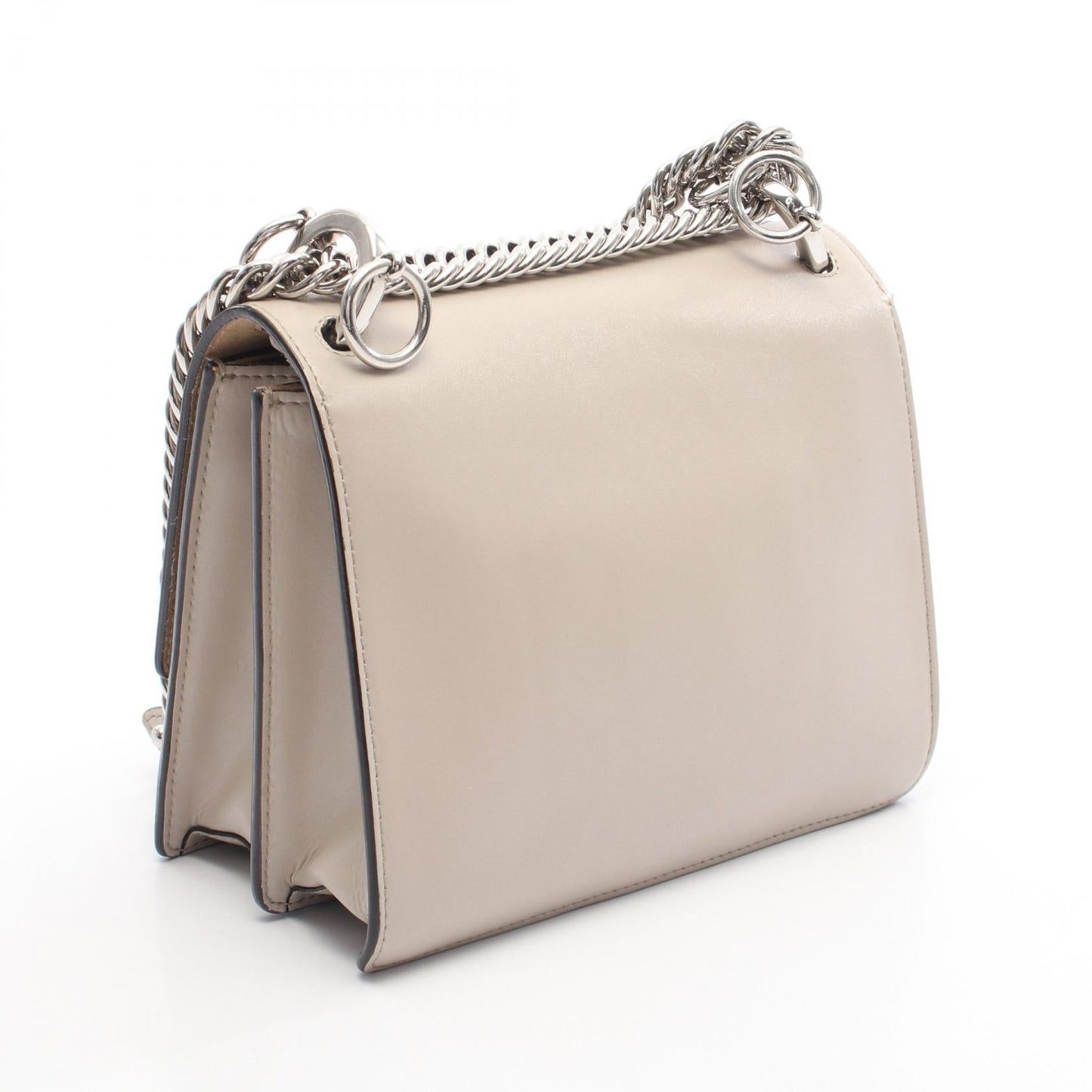 Fendi Box Leather Shoulder Bag