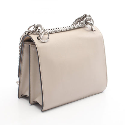 Fendi Box Leather Shoulder Bag