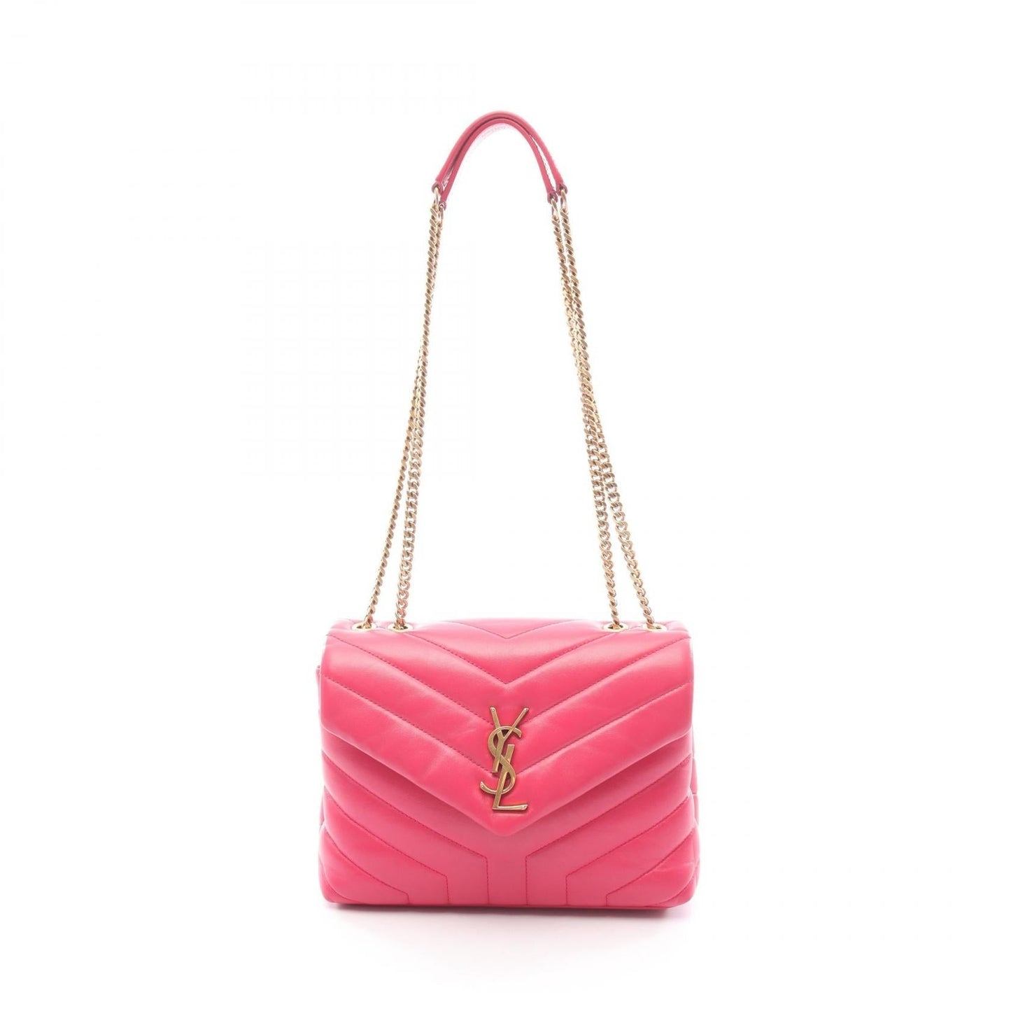 Saint Laurent Paris Loulou Small Leather Shoulder Bag