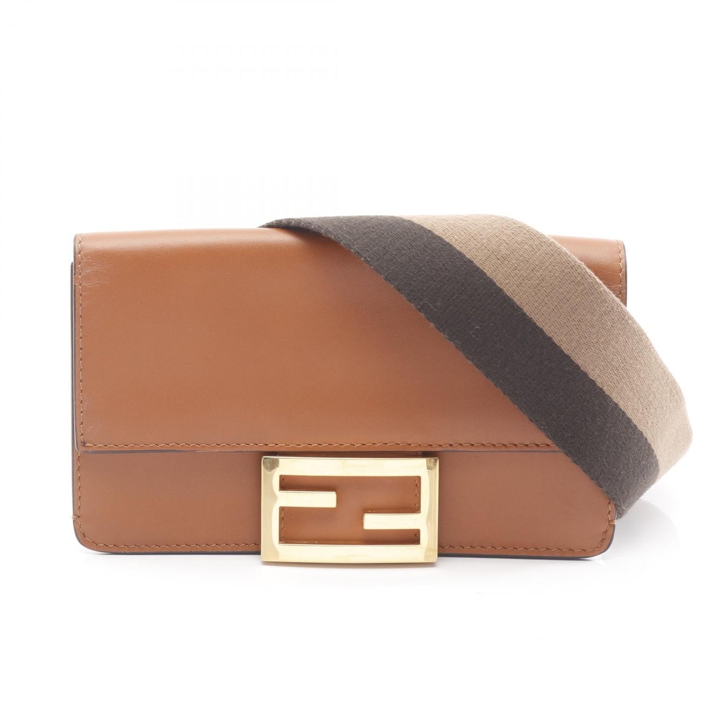 Fendi Baguette Leather Red Shoulder Bag Style 97