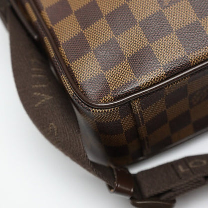 LOUIS VUITTON Shoulder Bag N41149 Damier canvas Brown Crossbody Damier Shelton MM Women Used