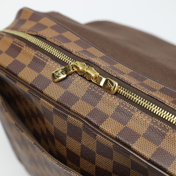 LOUIS VUITTON Shoulder Bag N41149 Damier canvas Brown Crossbody Damier Shelton MM Women Used