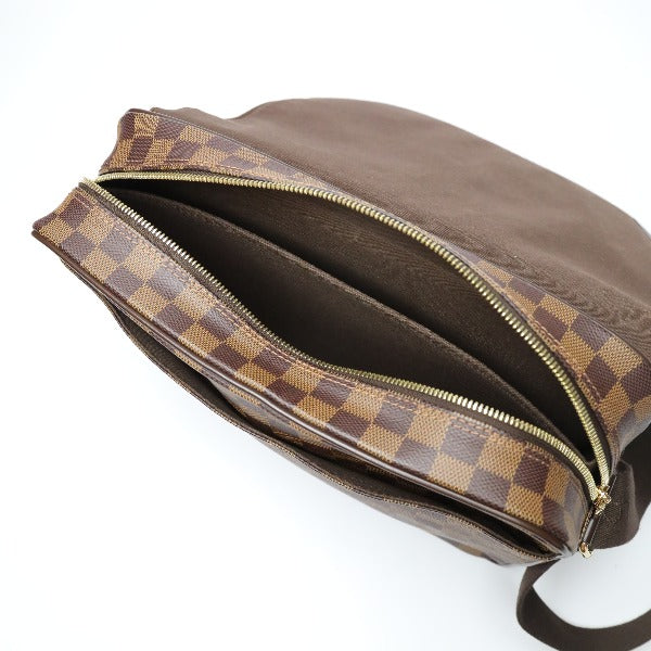 LOUIS VUITTON Shoulder Bag N41149 Damier canvas Brown Crossbody Damier Shelton MM Women Used
