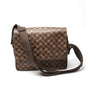 LOUIS VUITTON Shoulder Bag N41149 Damier canvas Brown Crossbody Damier Shelton MM Women Used