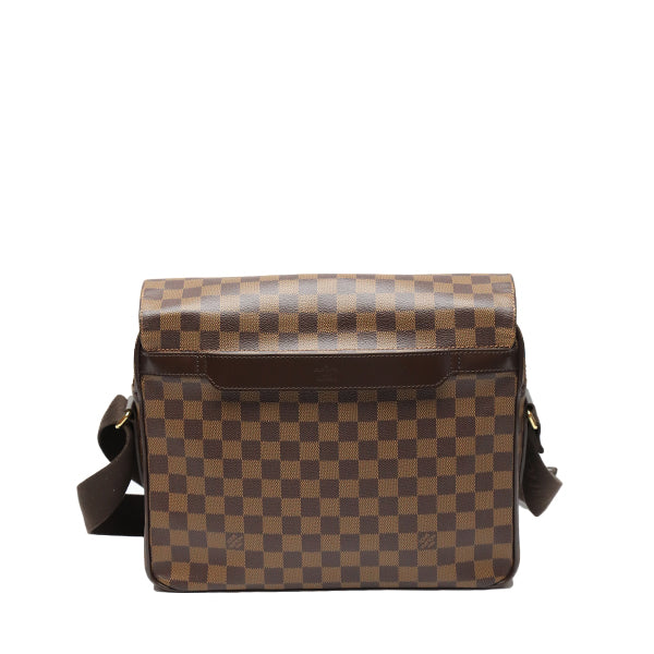LOUIS VUITTON Shoulder Bag N41149 Damier canvas Brown Crossbody Damier Shelton MM Women Used