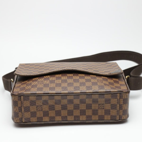 LOUIS VUITTON Shoulder Bag N41149 Damier canvas Brown Crossbody Damier Shelton MM Women Used