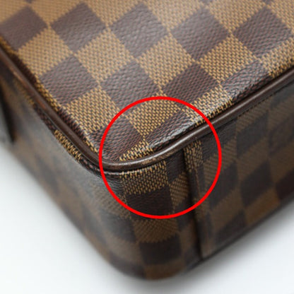 LOUIS VUITTON Shoulder Bag N41149 Damier canvas Brown Crossbody Damier Shelton MM Women Used
