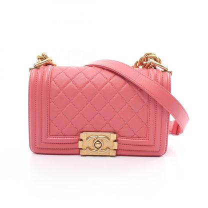 Chanel Boy Leather Shoulder Bag Style