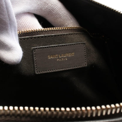 Saint Laurent Paris Classic Duffle6 Leather Handbag