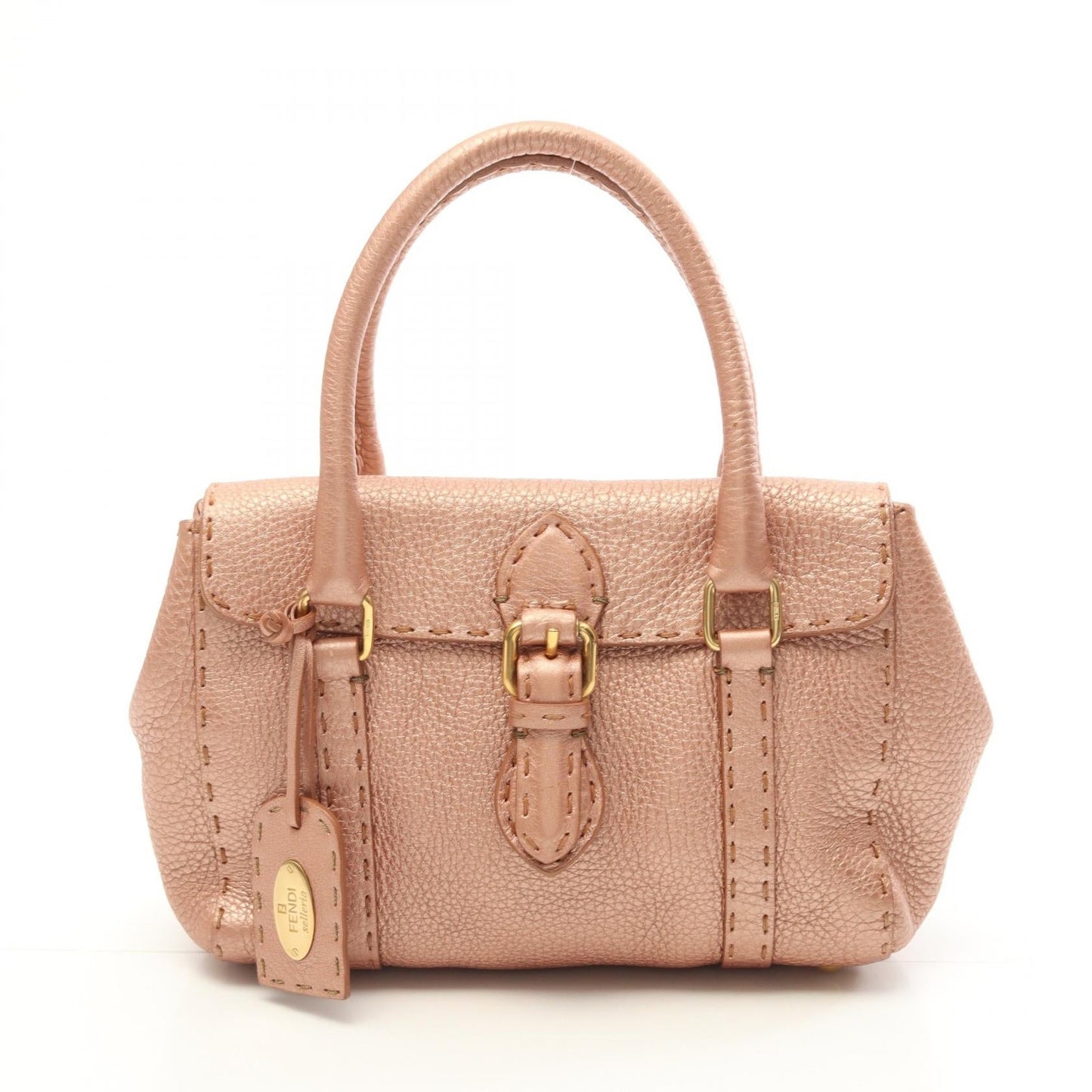 Fendi Selleria Mini Linda Leather Handbag
