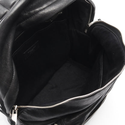 Saint Laurent Paris City Leather Canvas Backpack