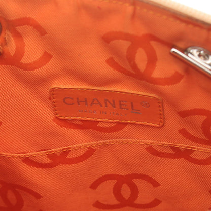 Chanel Cambon Line Calfskin Patent Leather Tote Bag